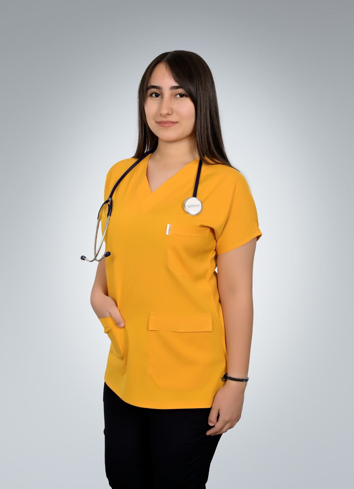 Formed Likralı Kumaş Unisex Sarı Üst